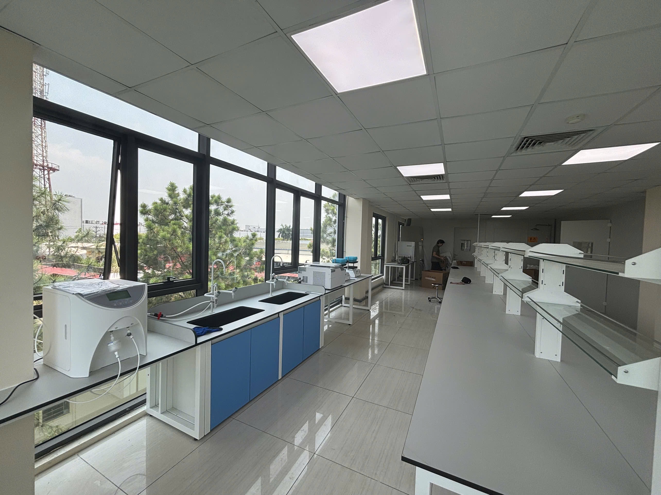 Cơ sở vật chất phòng kiểm nghiệm Greentech Analysis